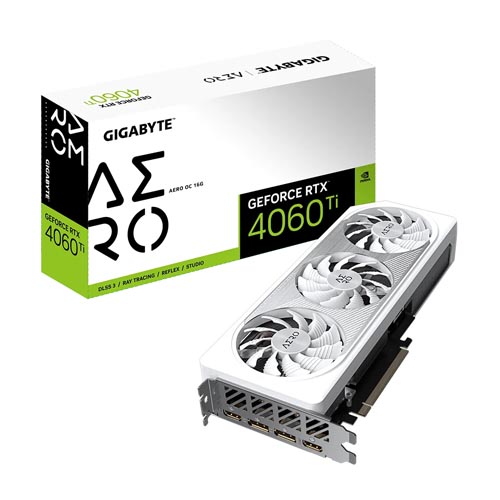 Gigabyte RTX 4060 Ti Aero OC 16GB Graphics Card GV-N406TAERO OC-16GD