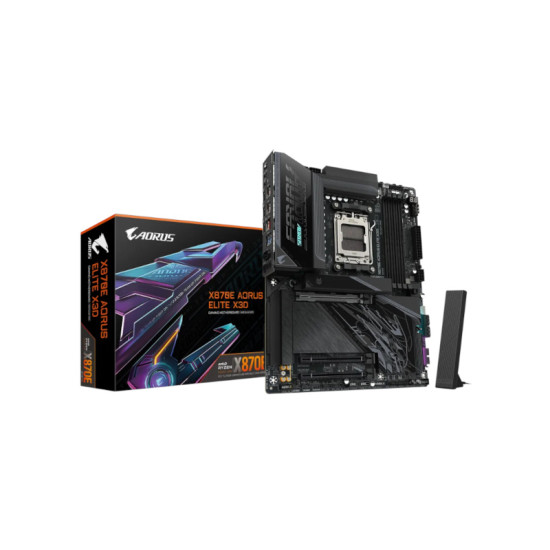 RJ Quantum CREATOR BUNDLE (Gigabyte X870E AORUS ELITE X3D , AMD Ryzen 9 9950, TeamGroup Delta RGB DDR5 64GB (32X2) 6000MHz CL30)