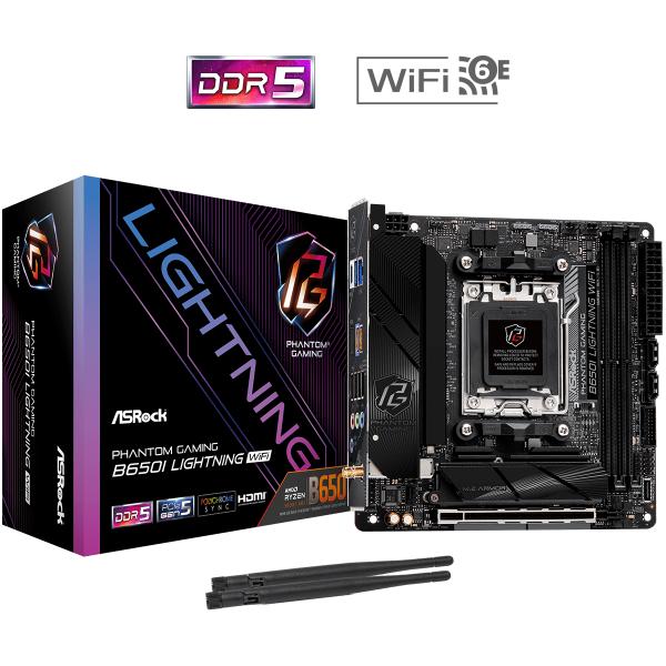 ASROCK B650I Lightning WiFi MOTHERBOARD