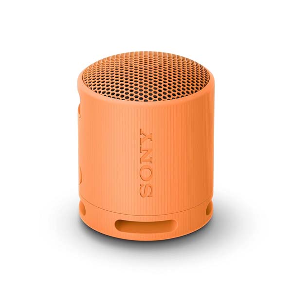 Sony SRS-XB100 Wireless Bluetooth Portable Lightweight Super-Compact Travel Speaker (Orange)