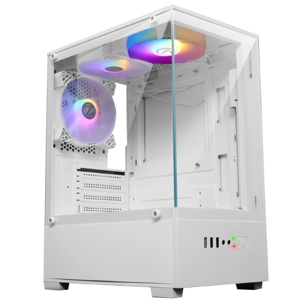 ZEBRONICS ROBUST Premium Gaming Cabinet – White
