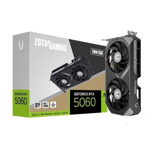 ZOTAC Gaming GeForce RTX 5060 Twin Edge 8GB Graphics Card