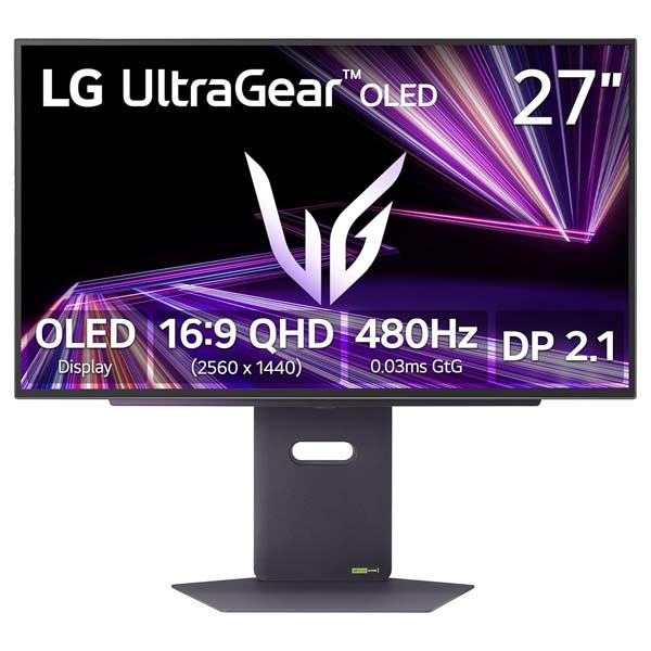 LG UltraGear 27GX790A-B 27″ 480Hz OLED QHD 1440P Gaming Monitor