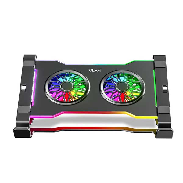 CLAW HyperLift X2 Laptop Cooling Stand with Dual 3000RPM Fans
