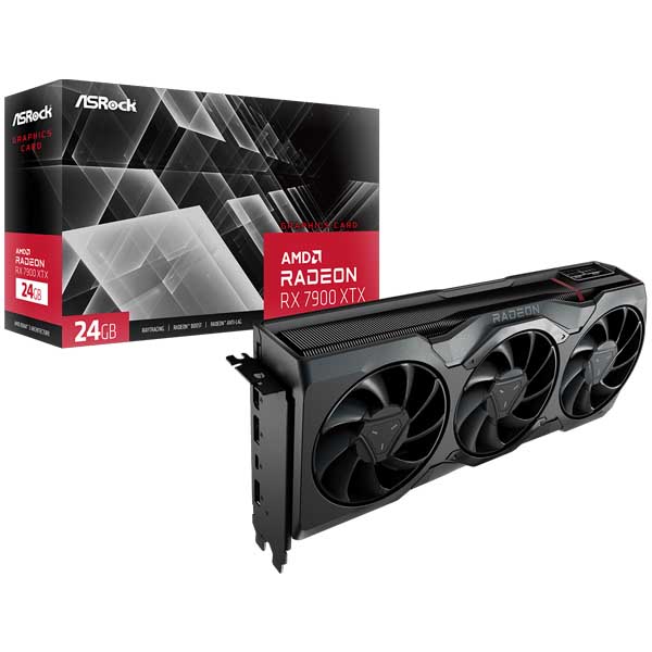 ASrock AMD Radeon RX 7900 XTX 24GB GDDR6 – BULK PACK OEM PACKAGING Fresh Units Brand New