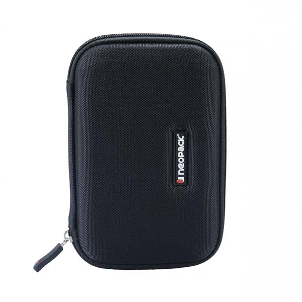Neopack HDD Hard Protective Case with Storage Mesh for 2.5 inch Portable Hard Drive (Black)