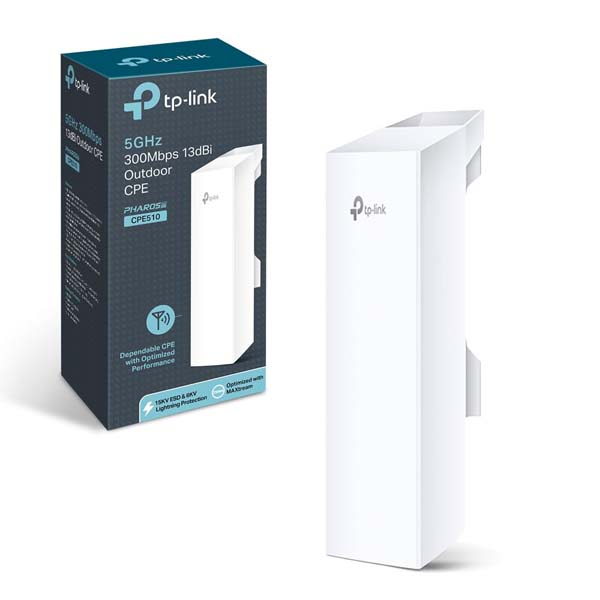 TP-Link 5GHz N300 Long Range Outdoor CPE for PtP and PtMP Transmission