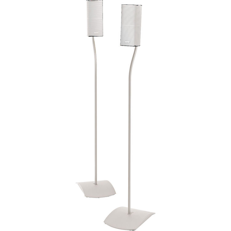Bose UFS-20 Series II Universal Floorstands for Select Bose Systems (Pair, White)