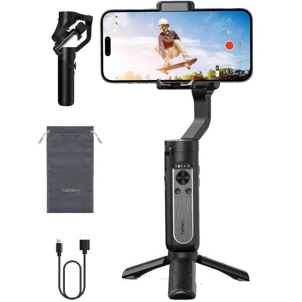 Hohem iSteady XE – 3 Axis Handheld Pocket Gimbal (Black)