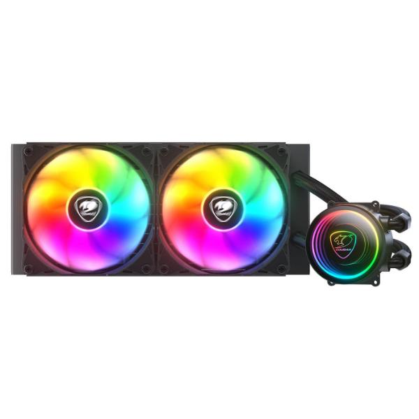 Cougar Poseidon Elite ARGB 240 Liquid Cooler – Black