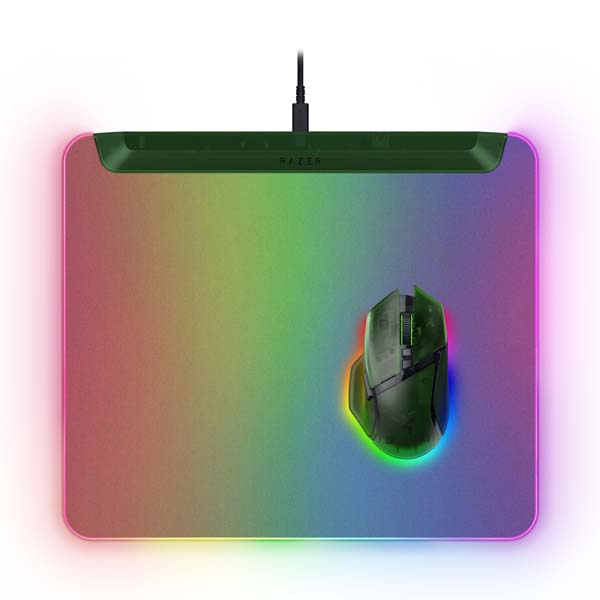 Razer Firefly V2 Pro RGB Gaming Mouse Pad (Phantom Green Edition)