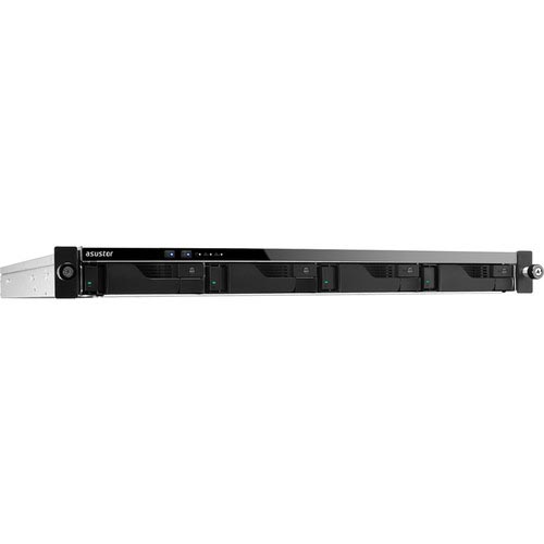 Asustor Celeron Quad-Core 4-Bay Nas Enclosure Gbe X 4 USB 3.0 X 4 Aes-Ni Encryption With Lockable Tray AS6204RS