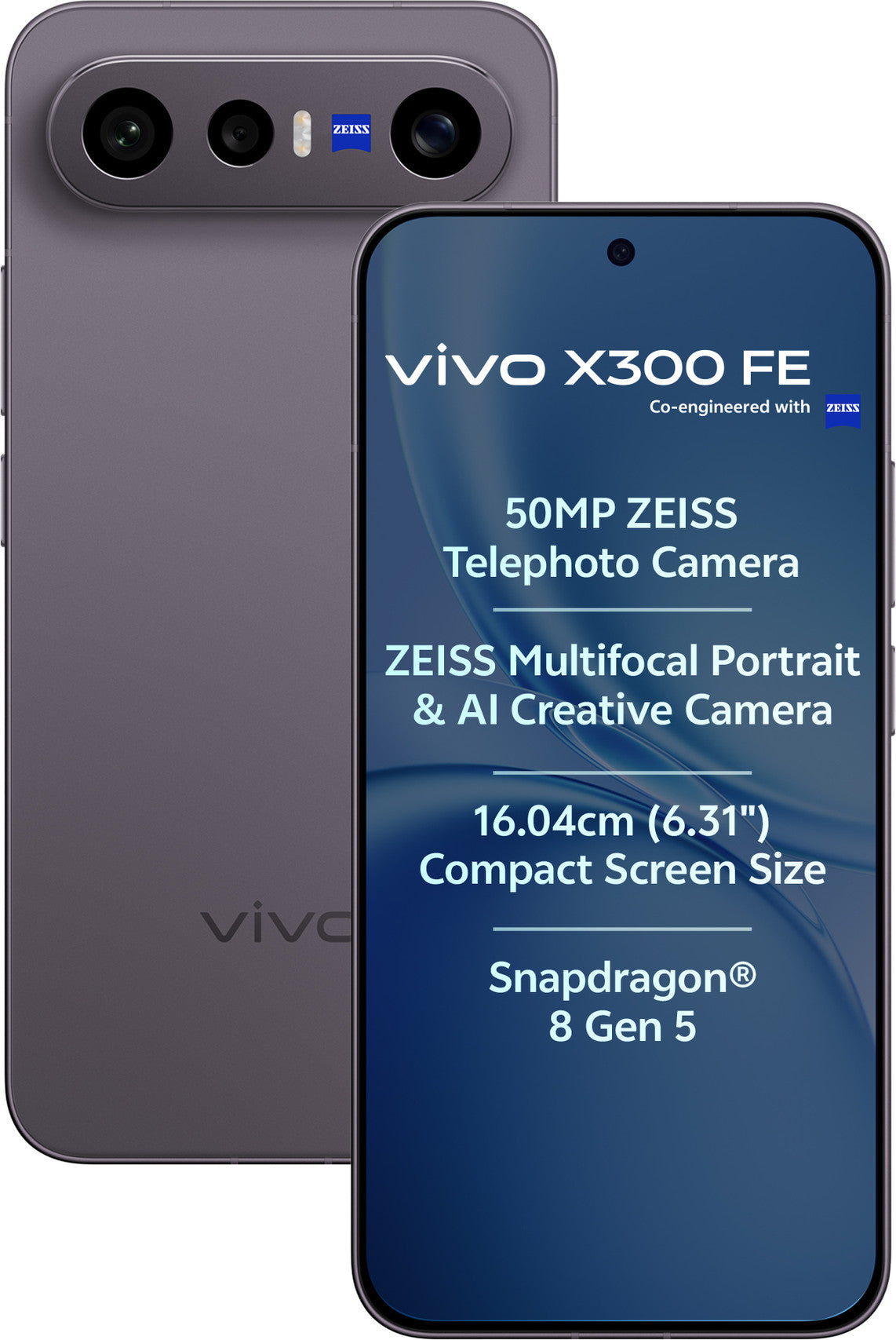 vivo X300 FE (Noir Black, 256 GB) (12 GB RAM)