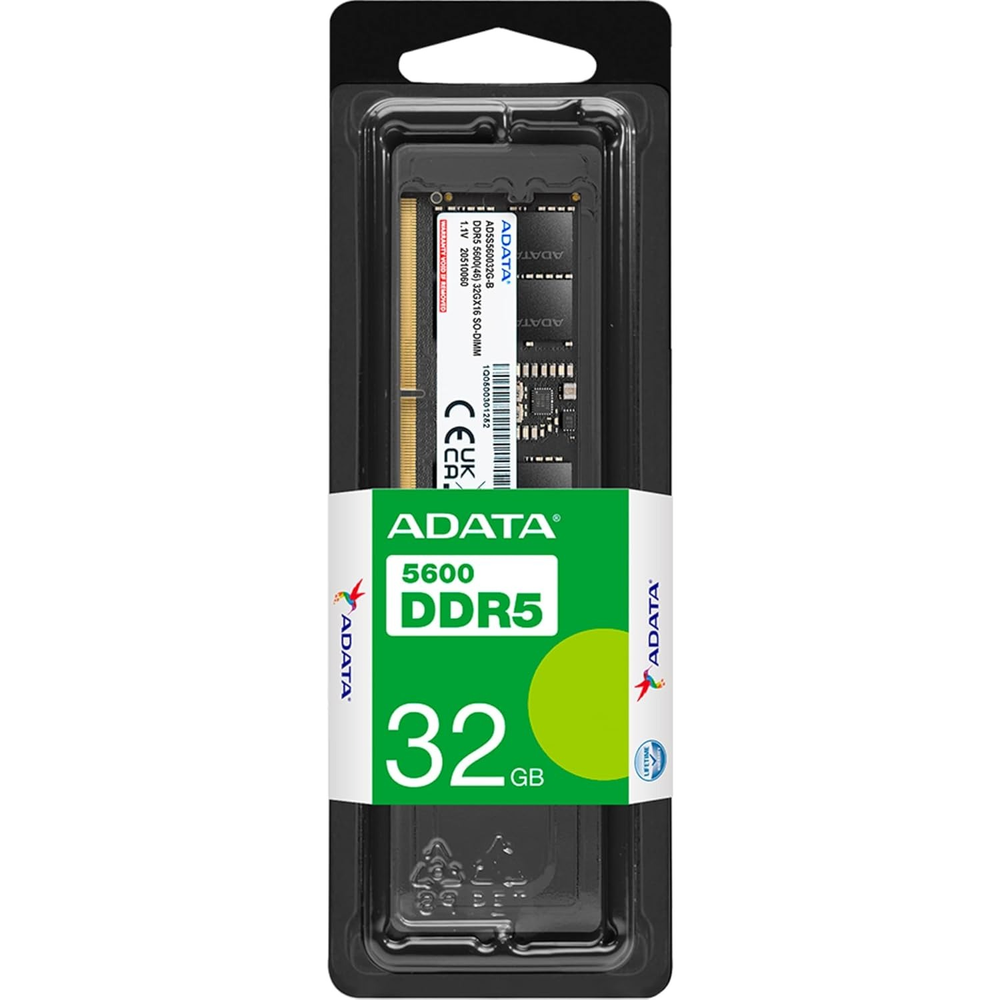 ADATA Premier 32GB DDR5 5600MHz SO-DIMM Laptop RAM