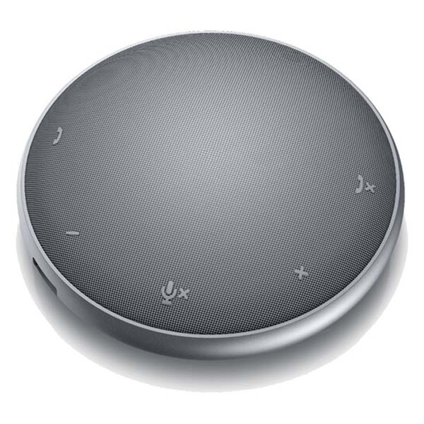 Dell MH3021P Echo Cancelation Conference Speakerphone with USB Type-C Multiport Adapter (Grey)