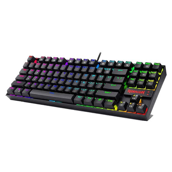 Redragon Kumara K552-RGB LED Backlit USB Mechanical Gaming Keyboard Black(Blue Switch)