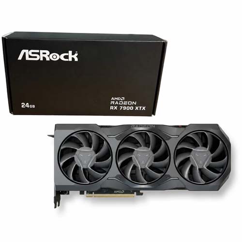 ASrock AMD Radeon RX 7900 XTX 24GB GDDR6 Bulk Pack Graphics Card RX 7900 XTX MBA