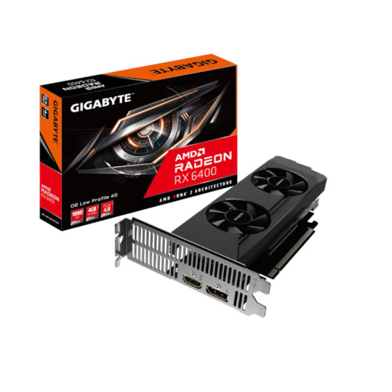 Gigabyte Radeon RX 6400 Low Profile 4GB GDDR6