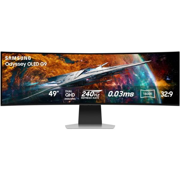 Samsung 49 Inch Odyssey OLED G9 G95SC LS49CG954SWXXL