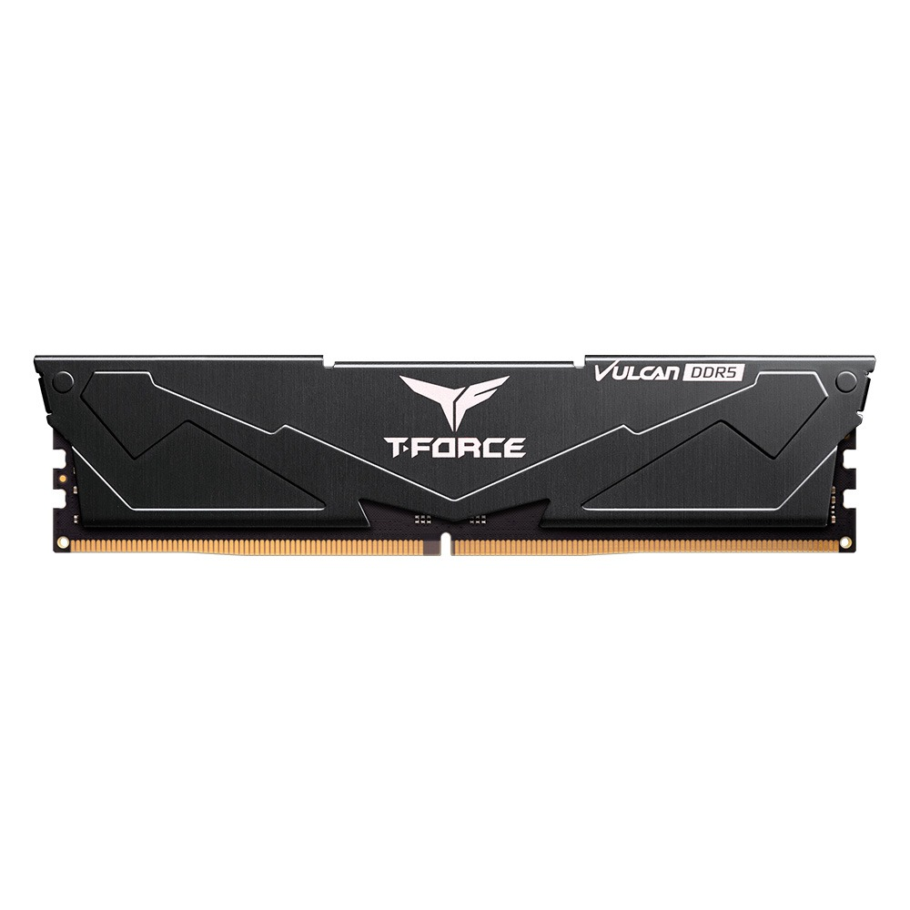 TEAMGROUP T-Force Vulcan DDR5 16GB 5200MHz CL40 Desktop RAM (Black)