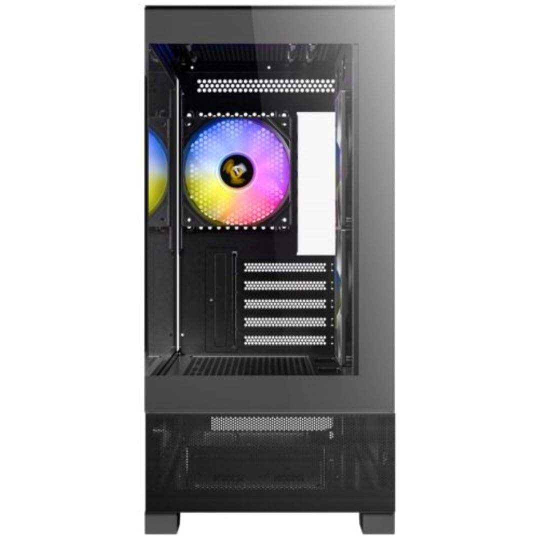 Antec CX500M RGB Micro-ATX Mini Tower Gaming Cabinet (Black)