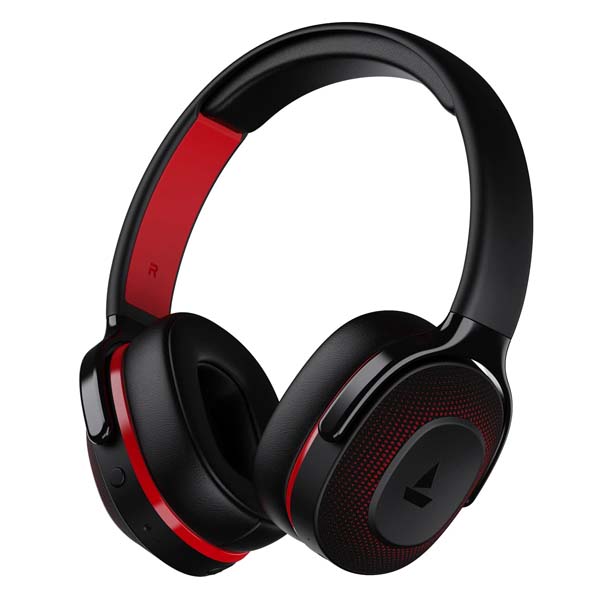 Boat Rockerz 425 Bluetooth Wireless Over Ear Headphones with Mic (Active Black)