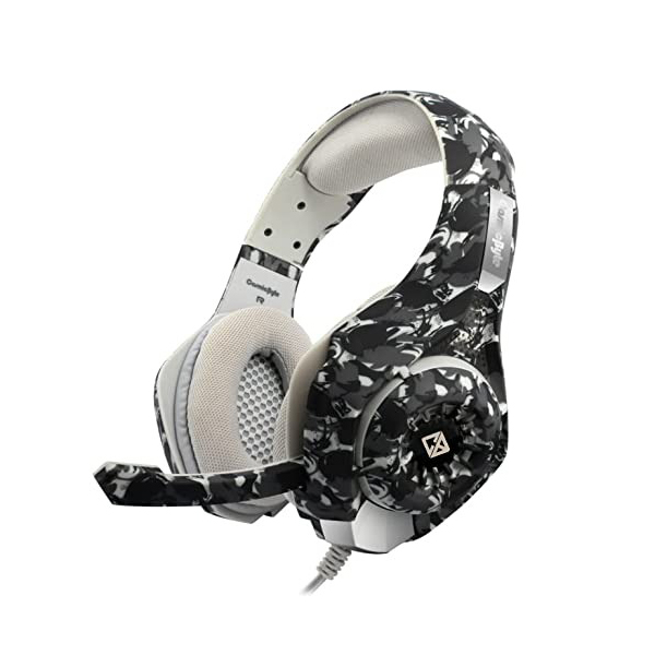 Cosmic Byte GS410 Headphones with Mic and for PS4, Xbox One, Laptop, PC, iPhone and Android Phones – Camo Black