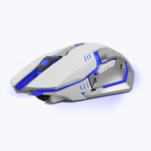 Zebronics Transformer-M with a High-Performance Gold-Plated USB Mouse (White)