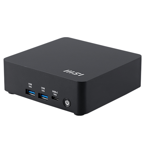 MSI Cubi NUC AI 1UMG-058BIN Barebone Mini PC with Intel Core Ultra 5 processor 125H