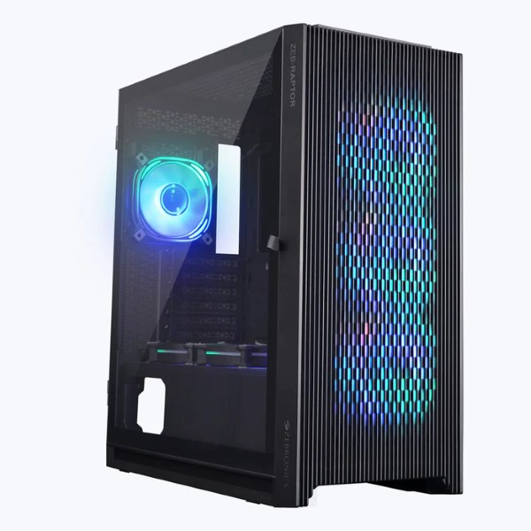 ZEBRONICS Raptor Mid-Tower Premium Gaming Cabinet