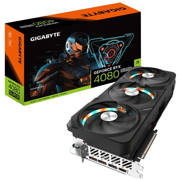 Gigabyte GeForce RTX 4080 SUPER GAMING 16GB Graphics Card (GV-N408SGAMING-16GD)