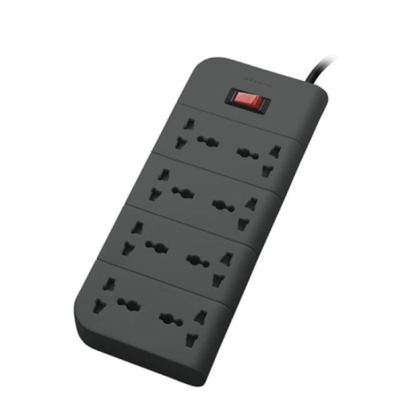 Belkin Economy Series 8-Socket Surge Protector, Grey