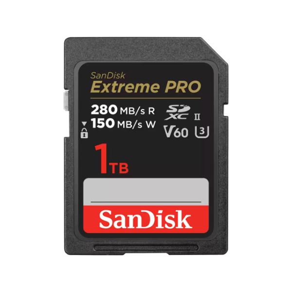 SanDisk Extreme PRO SDXC UHS-II Card – 1TB