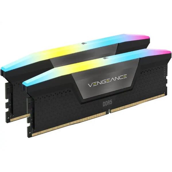 Corsair Vengeance RGB Grey 96GB (2x48GB) 6000MHz DDR5 Dual Profile Memory Kit