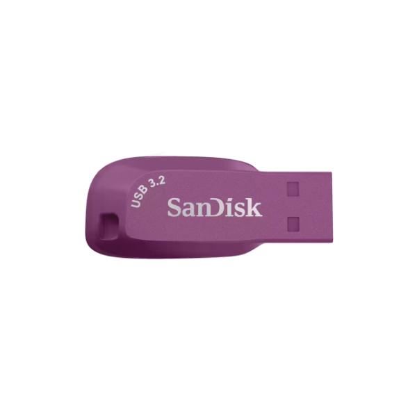 SanDisk Ultra Shift USB 3.2 Gen 1 Flash Drive – 256GB (Cattleya Orchid)