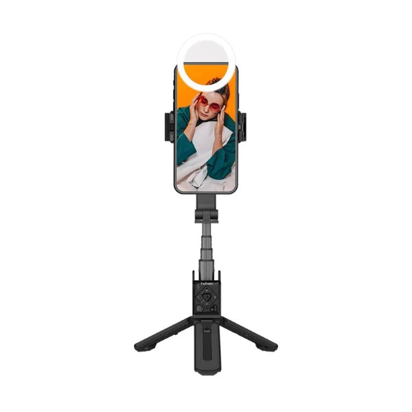 Hohem iSteady Q Multi-purpose Gimbal Stabilizer as a Selfie Stick and Tripod Black