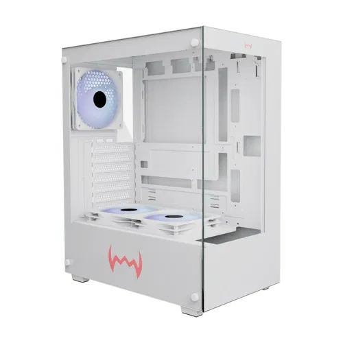 Dawg X 430 ARGB ATX Mid Tower Case – White