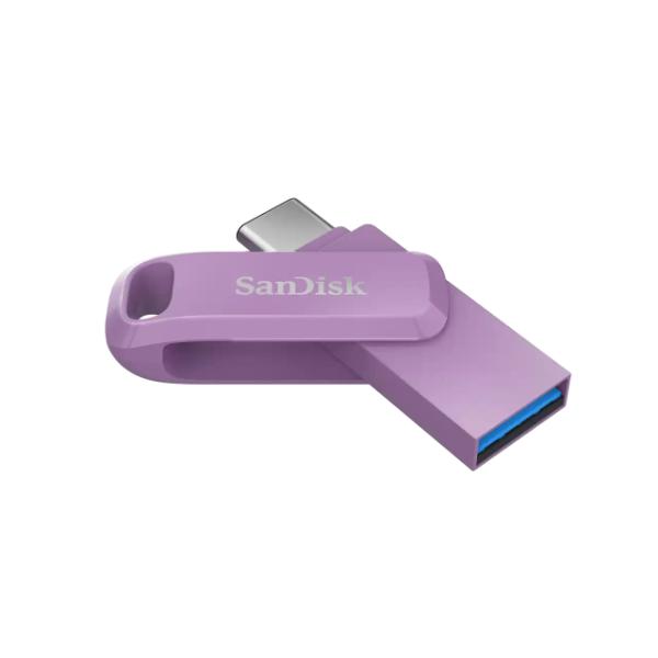 SanDisk Ultra Dual Drive Go USB Type-C – 256GB (Lavender)