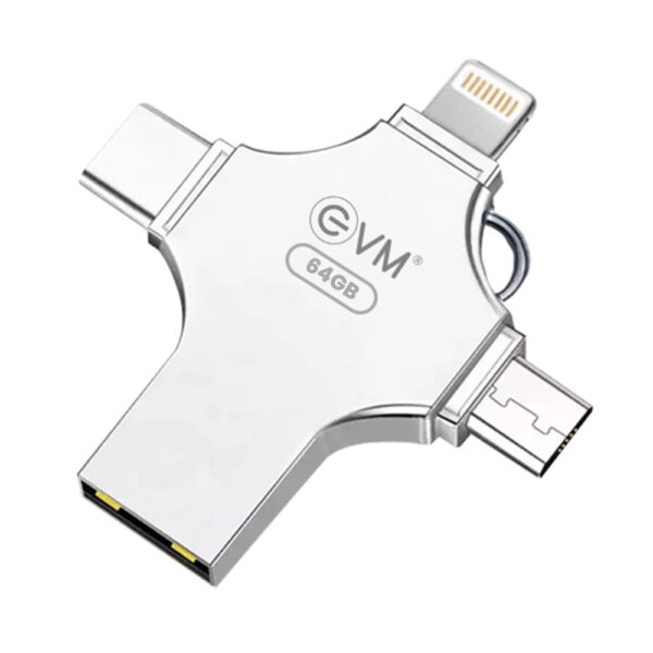 EVM Enstore 4 In 1 Otg Flashdrive 64gb