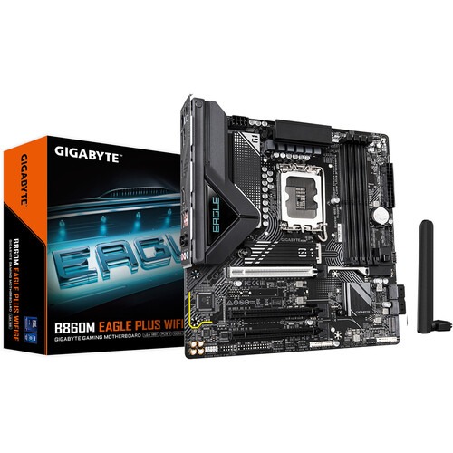 Gigabyte B860M EAGLE PLUS WIFI6E LGA 1851 mATX Motherboard