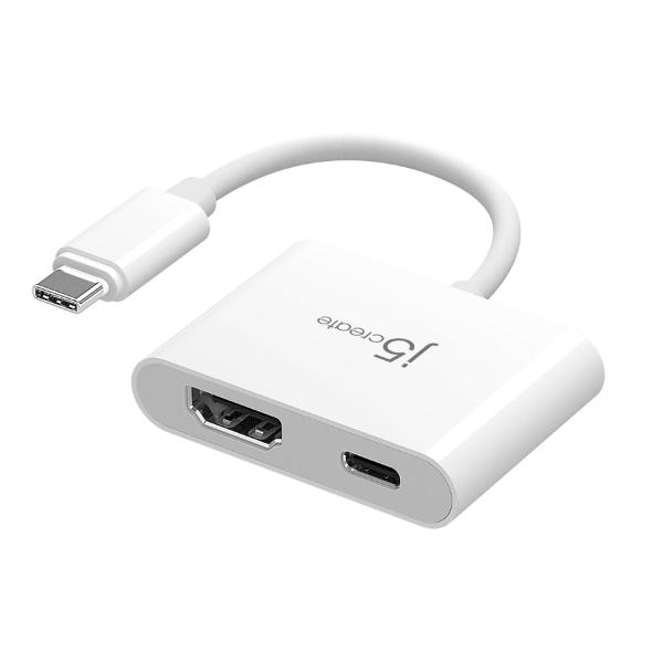 J5 JCA152 USB-C to 4K HDMI Adapter with Power Delivery