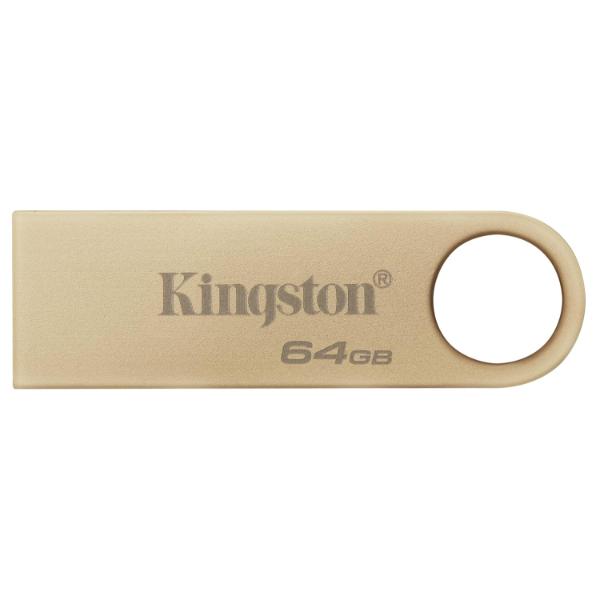 Kingston DataTraveler SE9 G3 64GB USB Flash Drive | USB 3.2 Gen 1 Speed | Up to 220MB/s | Premium Metal Casing | DTSE9G3/64GB