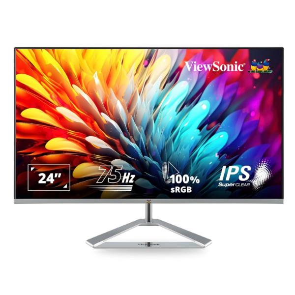 ViewSonic VX2476-SH 24″ FHD IPS Monitor 75Hz