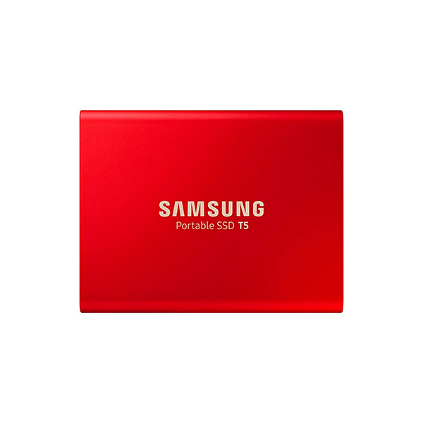 Samsung T5 500GB Portable SSD (Red)
