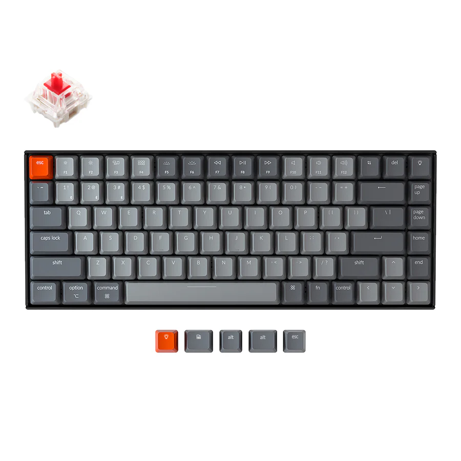 Keychron K2 Wireless Mechanical Keyboard v2 Red Switch