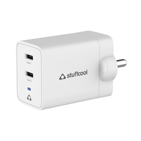 Stuffcool Neo 67W Dual Type C Port GaN Charger