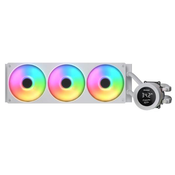 Cougar Poseidon Vistek ARGB 360 Analog Liquid Cooler – White