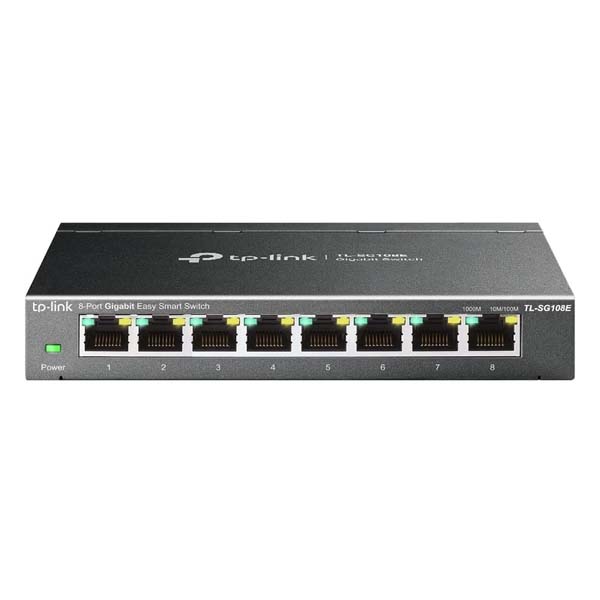 TP-Link TL-SG108E 8-Port Gigabit Easy Smart Switch