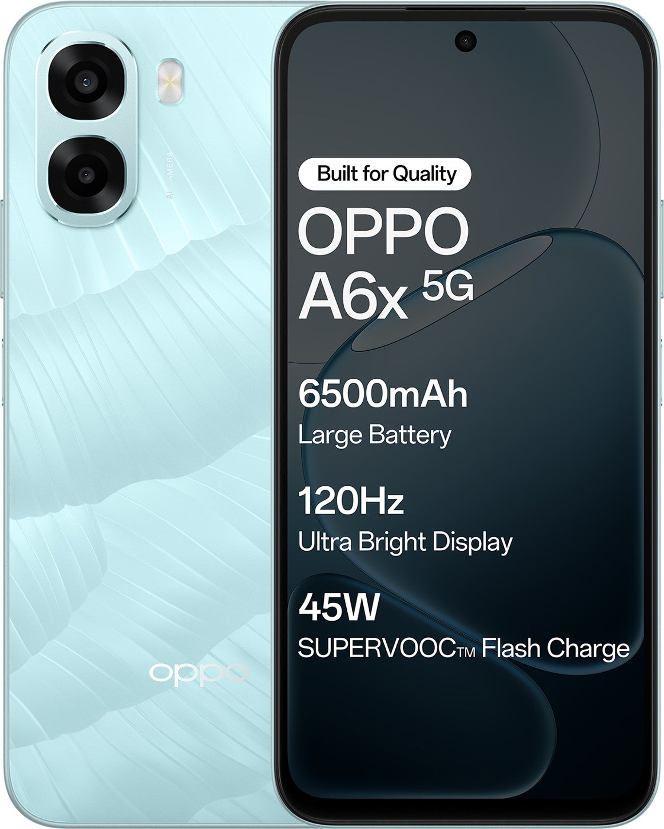 OPPO A6x 5G (Ice Blue, 128 GB) (4 GB RAM)