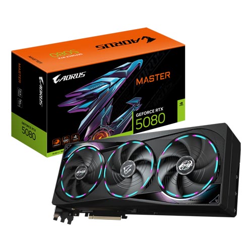 Gigabyte AORUS GeForce RTX 5080 Xtreme Waterforce 16GB GDDR7 Graphics Card GV-N5080AORUSX W-16GD